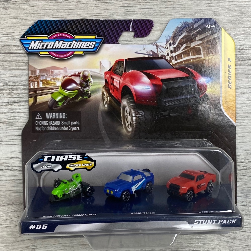 Micro Machines Stunt Pack #05 Series 2 Chase - New